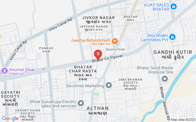 Sns Elevate F.P. Number - 107, Near Bhatar Char Rasta Junction, Udhna Magdalla Road, Surat Surat